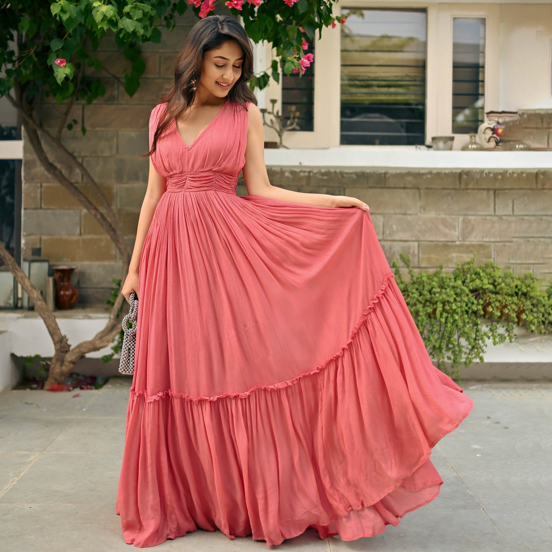 Lucy Chiffon Long Dress